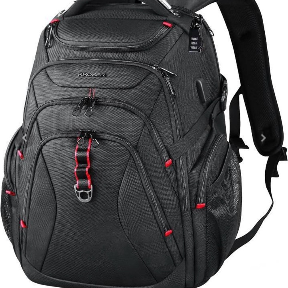 Black Backpack for Men